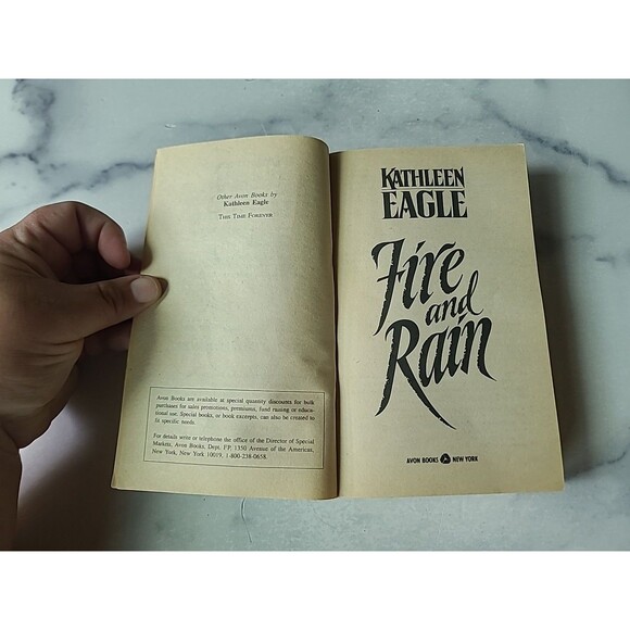 Fire And Rain By Kathleen Eagle Paperback - Picture 3 of 10